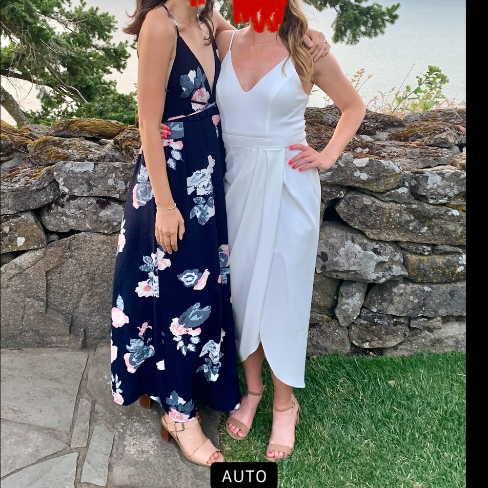 BHLDN high-low midi dress